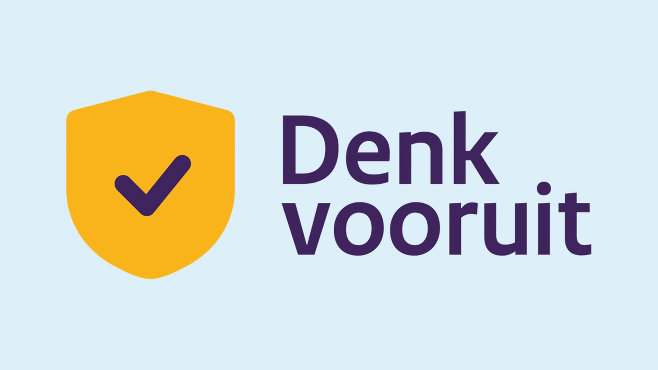 Logo van de campagne Denk Vooruit