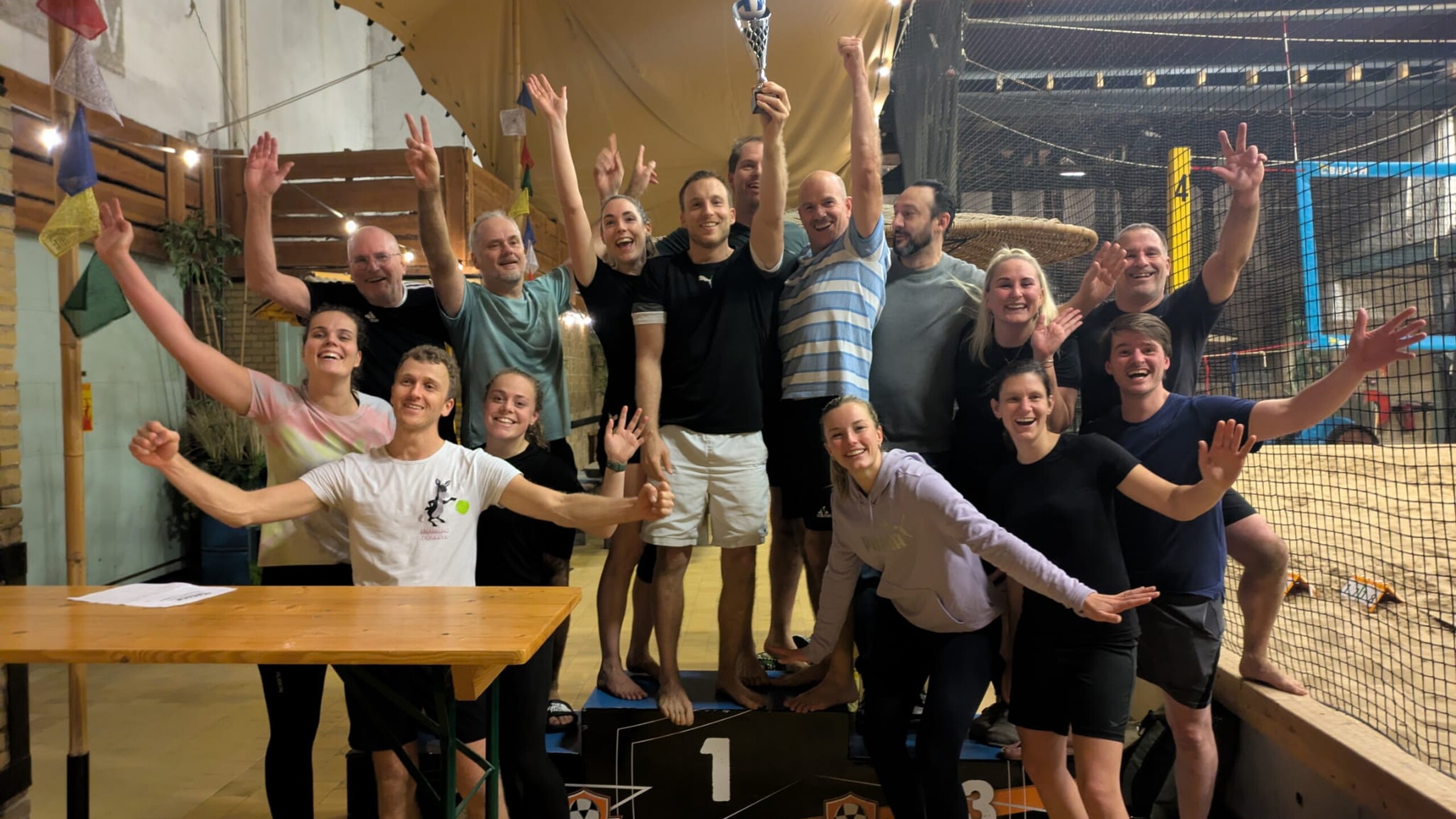 Beachvolleybalteam Jong VRK