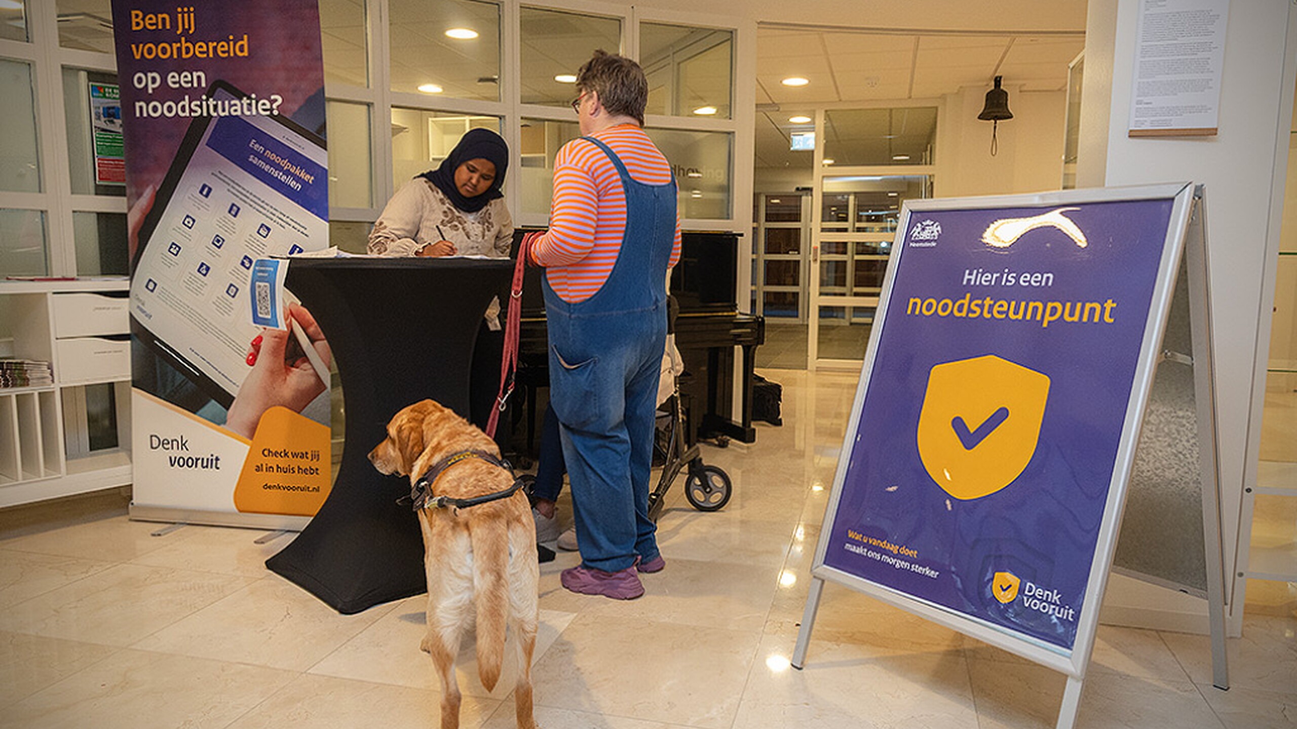Oefening gebruik Noodsteunpunten
